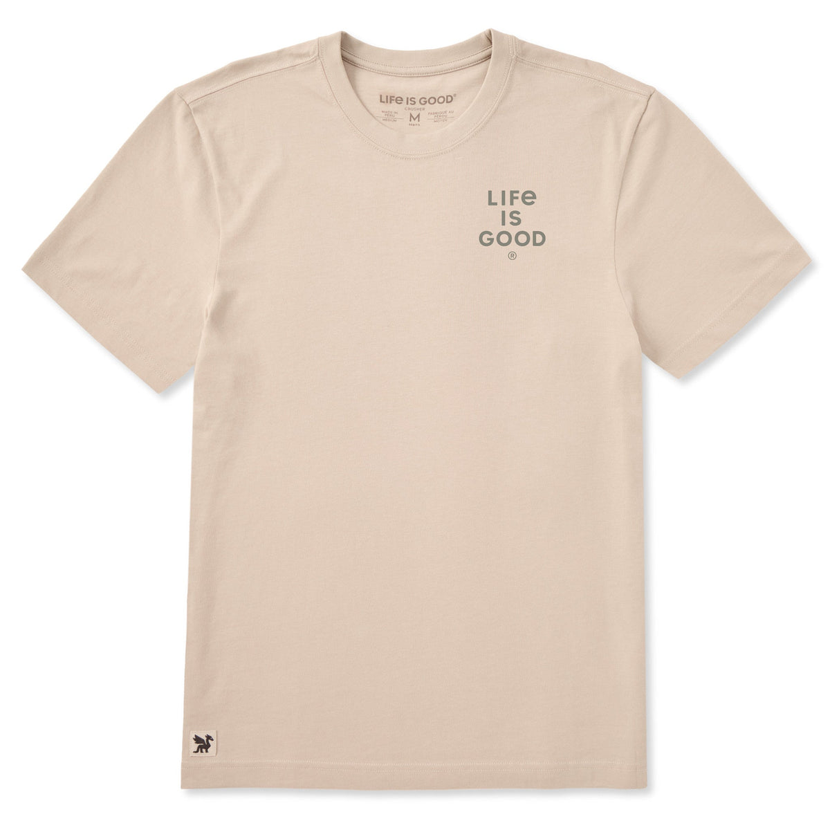 Men's Stacked Life is Good Short Sleeve Crusher Tee product image 1