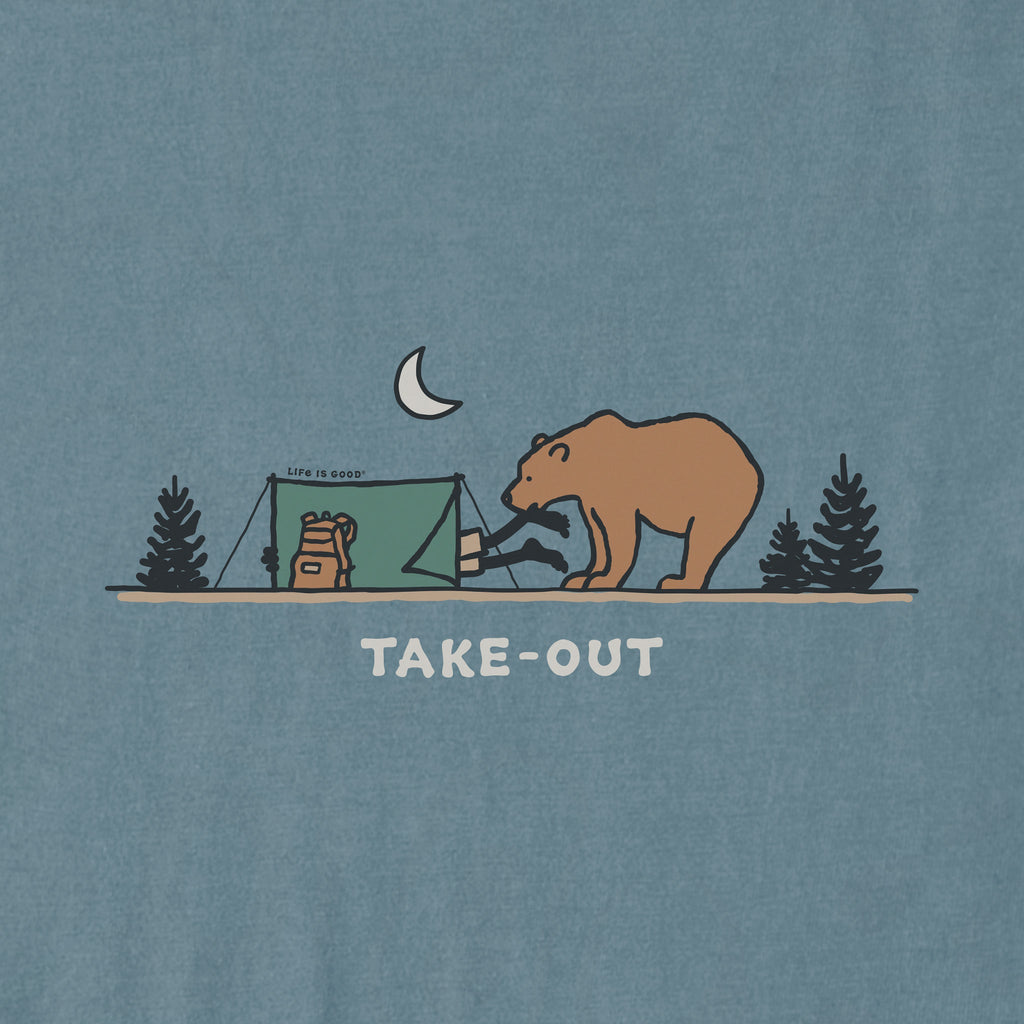 Men's Take-Out Dinner Long Sleeve Crusher Tee product image 2