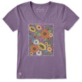 Women's Wildflowers Beautiful Energy Short Sleeve Crusher product image 1
