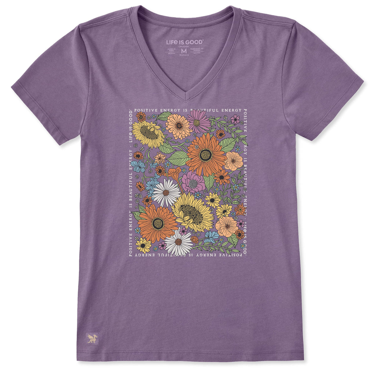 Women's Wildflowers Beautiful Energy Short Sleeve Crusher product image 1