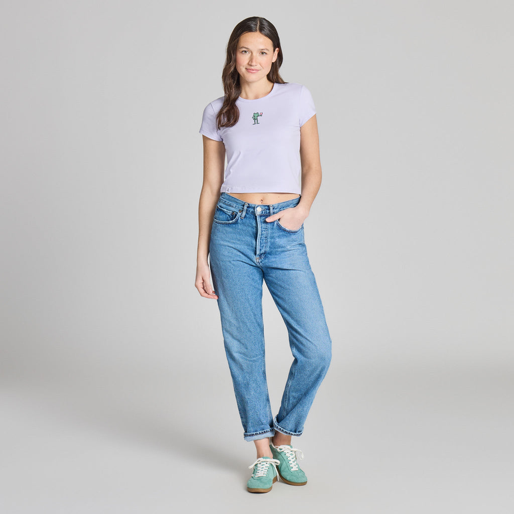 Women's Frog with Wine Baby Tee product image 5