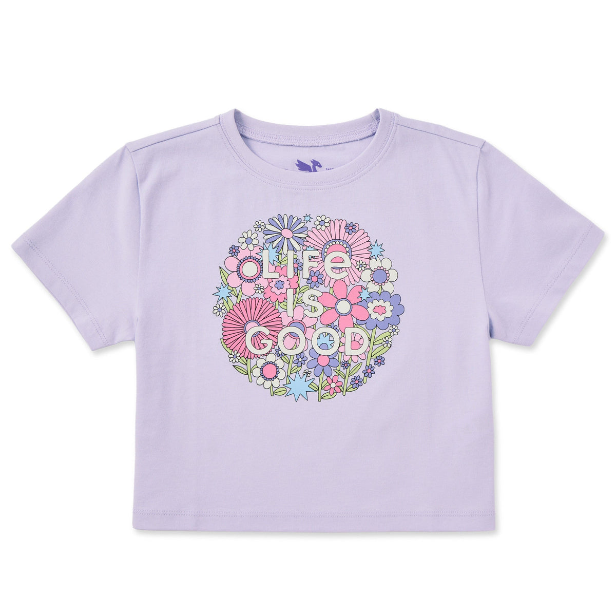 Kids Retro Flowerball Short Sleeve Crusher Boxy Tee product image 3