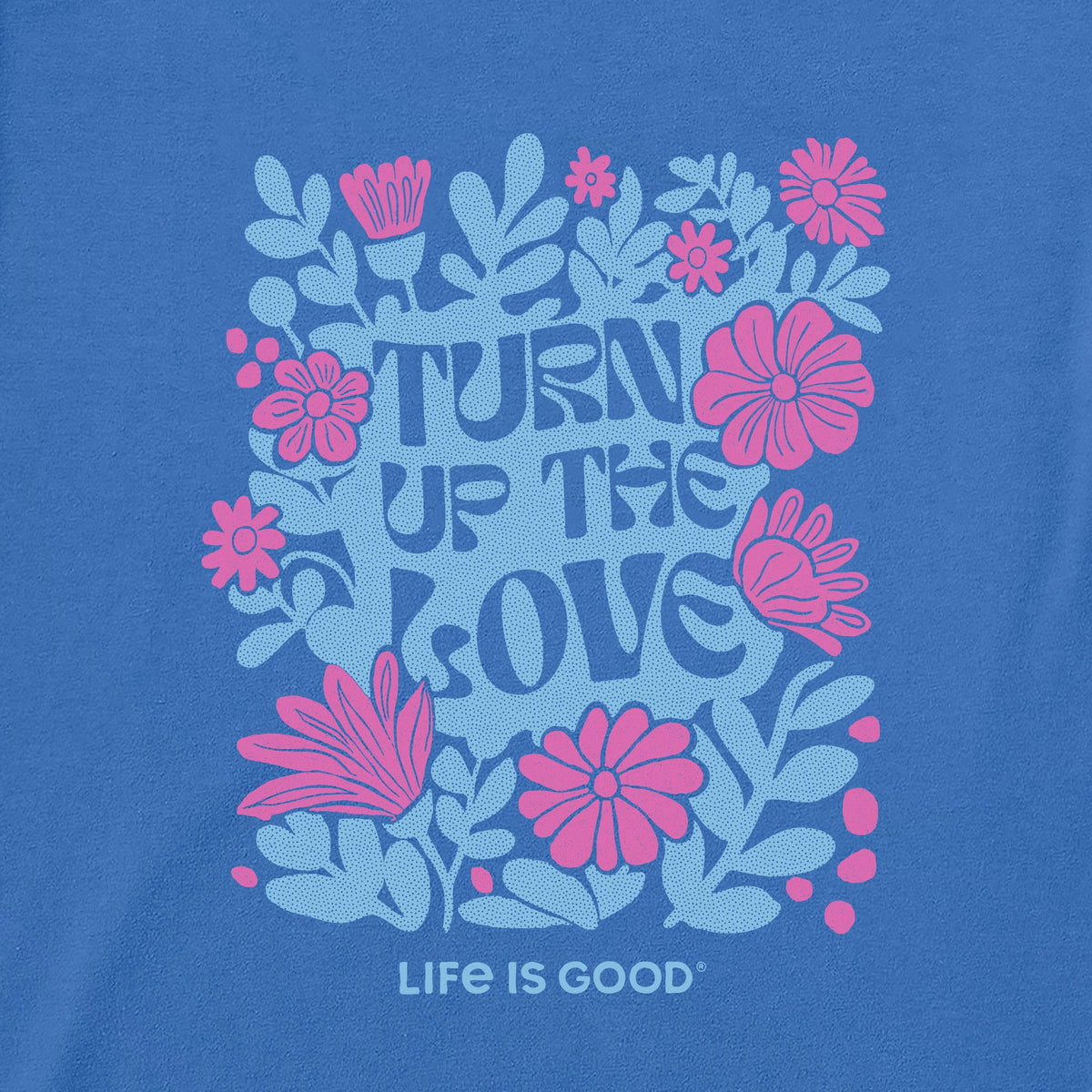 Kids Turn up the Love Flowers Long Sleeve Crusher Boxy Tee product image 2