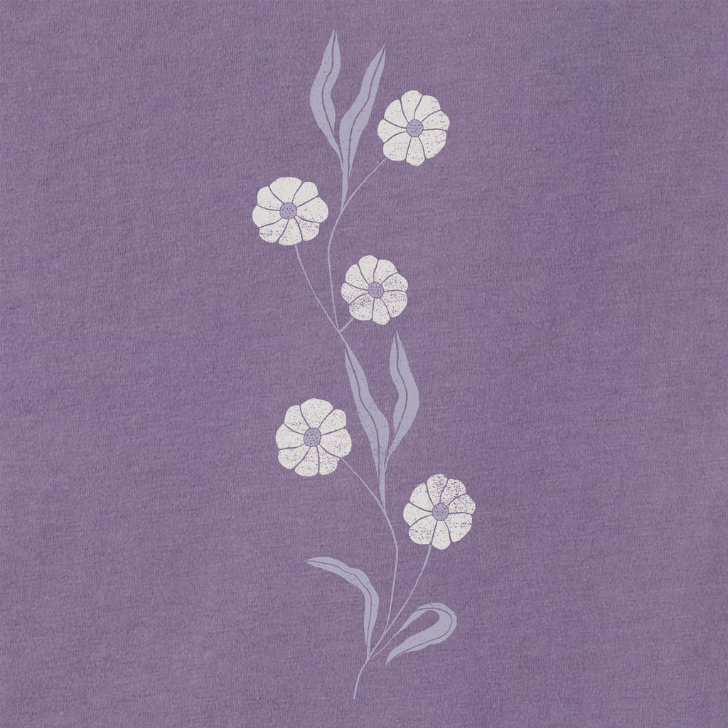Kids Kindness is Free Woodblock Flower Long Sleeve Crusher product image 6