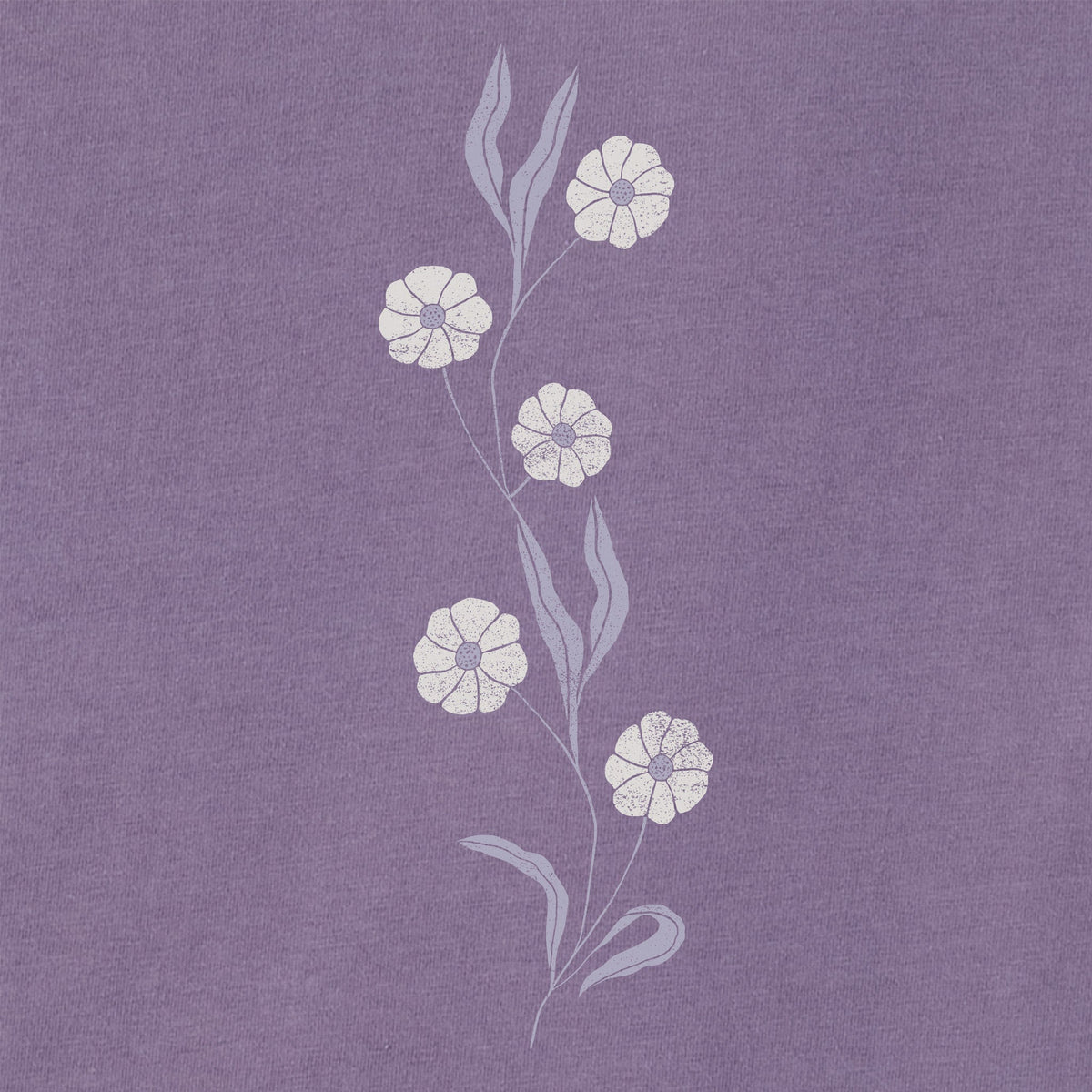 Kids Kindness is Free Woodblock Flower Long Sleeve Crusher product image 6