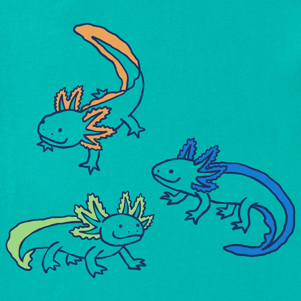 Toddler Lotsa Axolotls Short Sleeve Crusher Tee product image 2