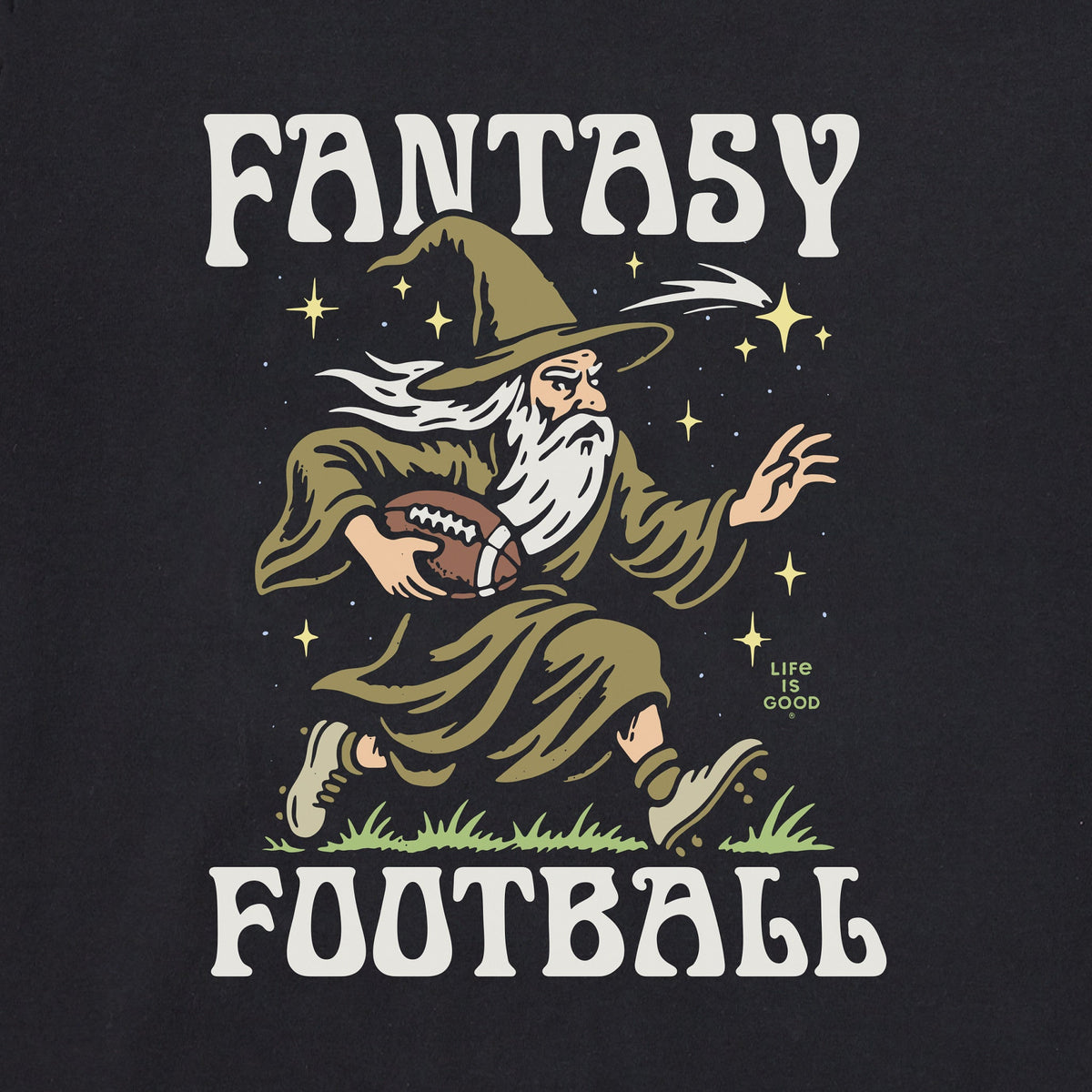 Men's Fantasy Football Rushing Wizard Short Sleeve Tee product image 6