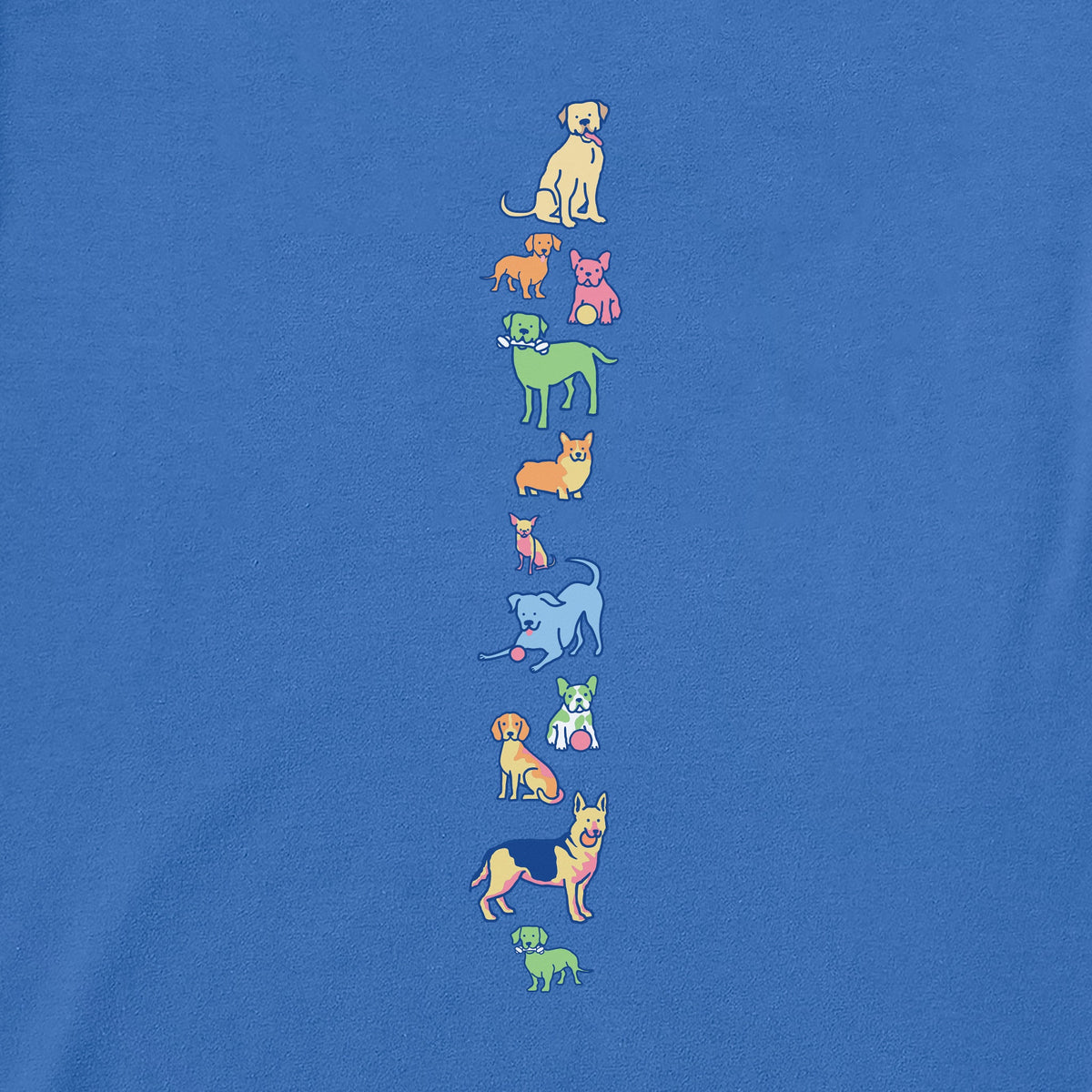 Kids Such Good Dogs Long Sleeve Crusher Tee product image 4