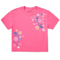 Women's Floral Vines Short Sleeve Crusher Boxy Tee product image 1
