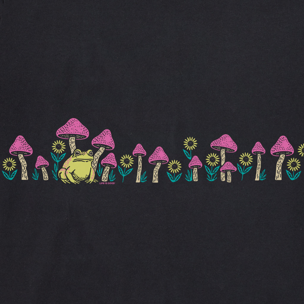 Women's Frog and Mushrooms Short Sleeve Crusher Boxy Tee product image 2