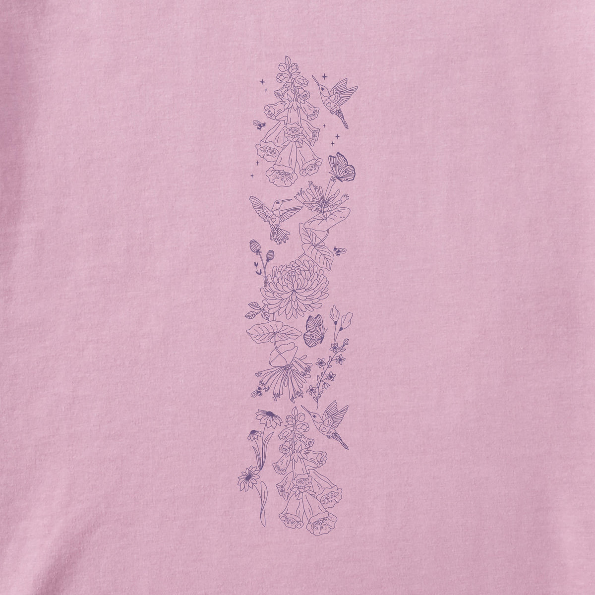 Women's Pollinator Garden Long Sleeve Crusher Tee product image 2