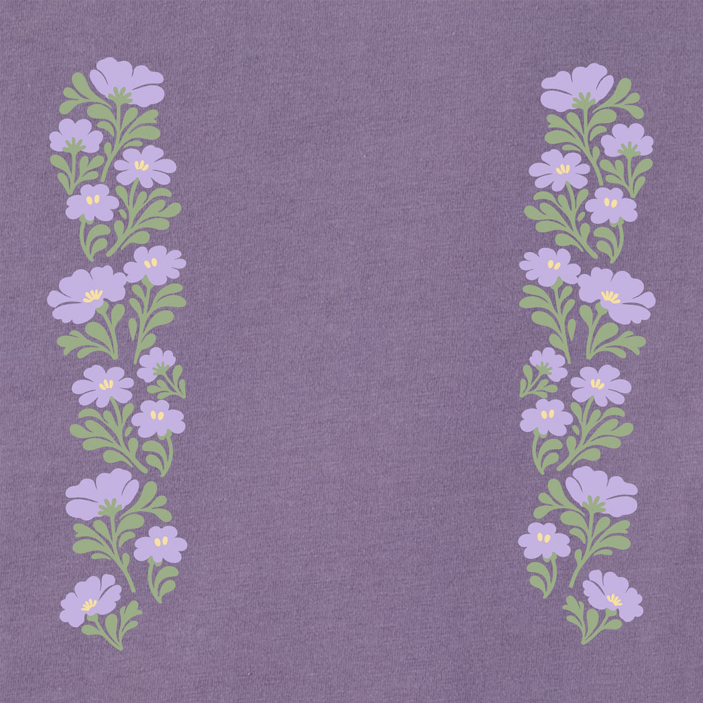 Women's Blooming Flowers Long Sleeve Crusher Tee product image 2