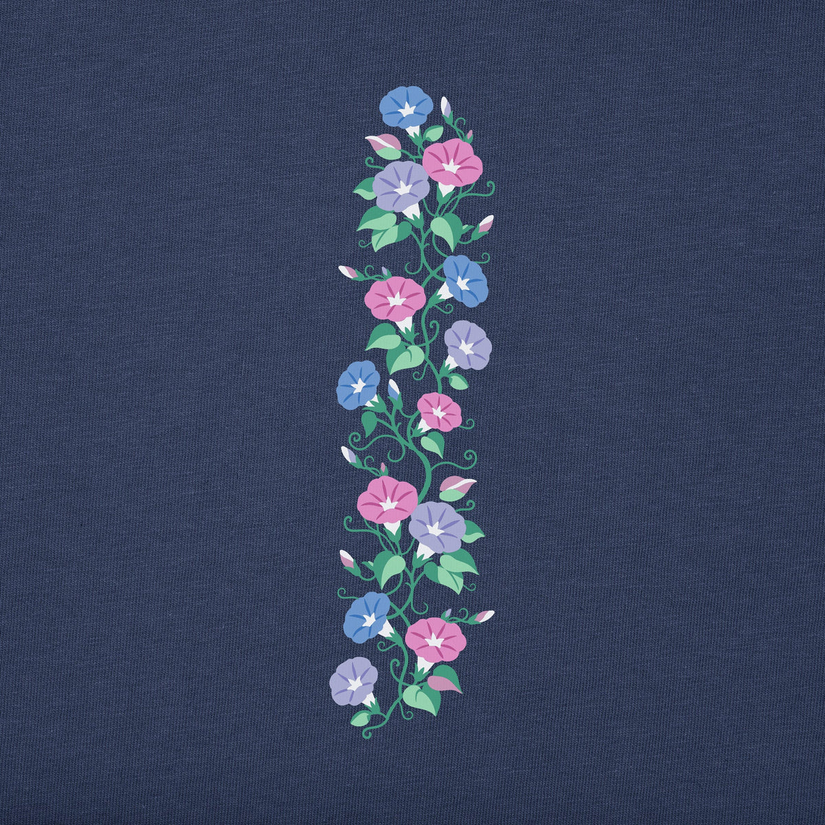Women's Morning Glory Vines Long Sleeve Crusher Tee product image 2