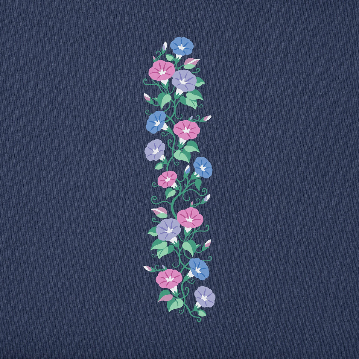 Women's Morning Glory Vines Long Sleeve Crusher Tee product image 3