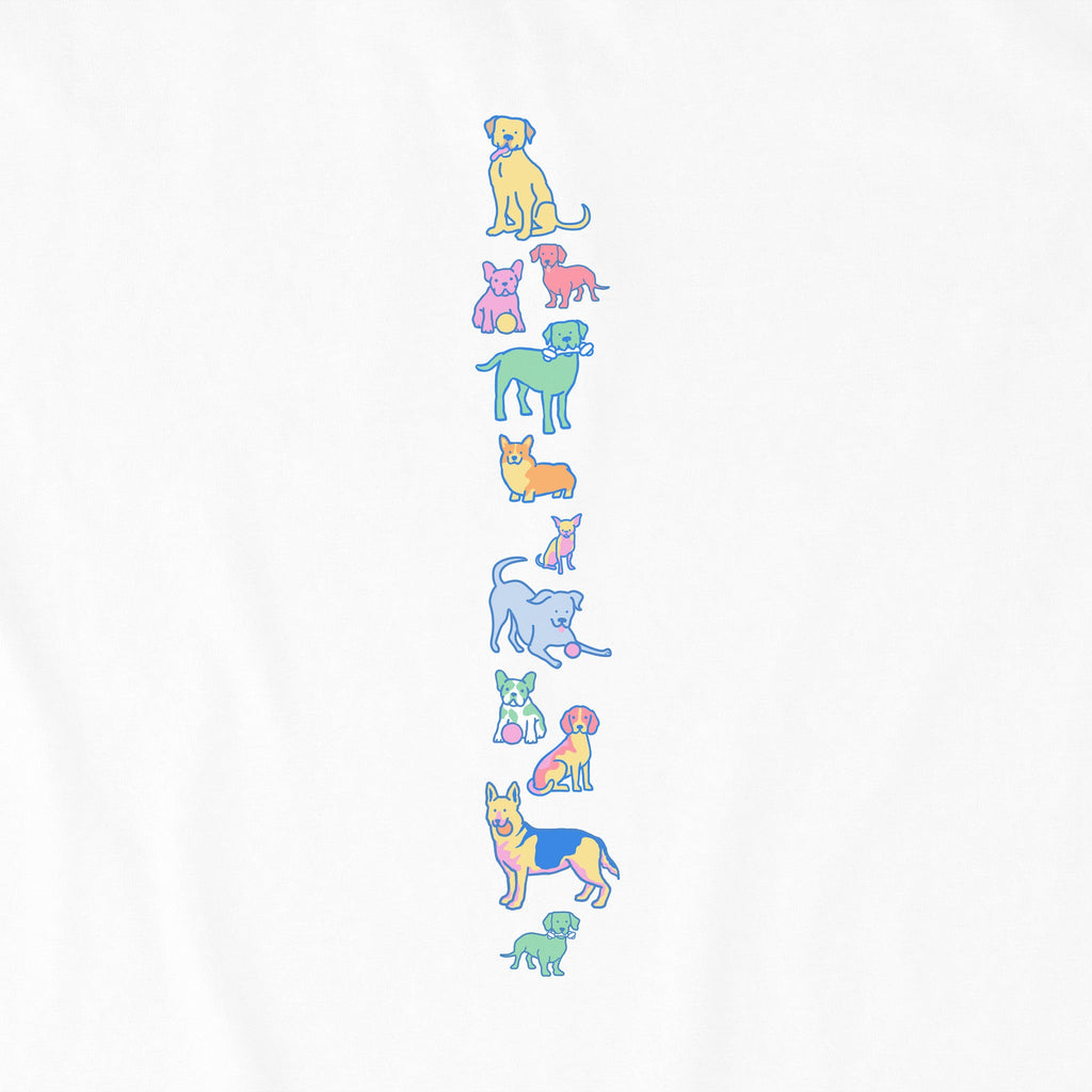 Women's Such Good Dogs Long Sleeve Crusher Tee product image 3