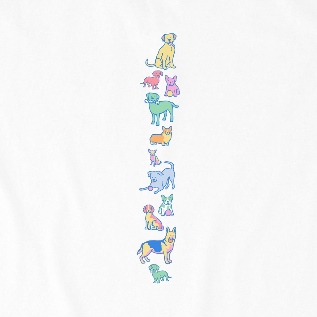 Women's Such Good Dogs Long Sleeve Crusher Tee product image 4