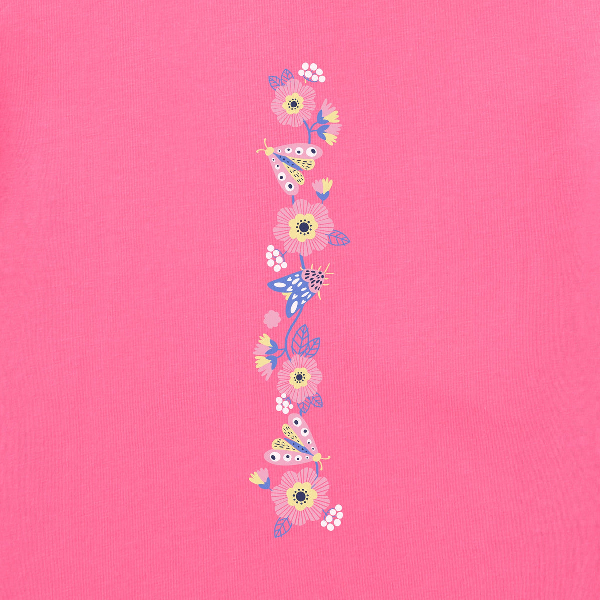 Women's Moth Flowers Long Sleeve Crusher Tee product image 4