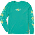 Women's Climbing Roses Long Sleeve Crusher Tee product image 1