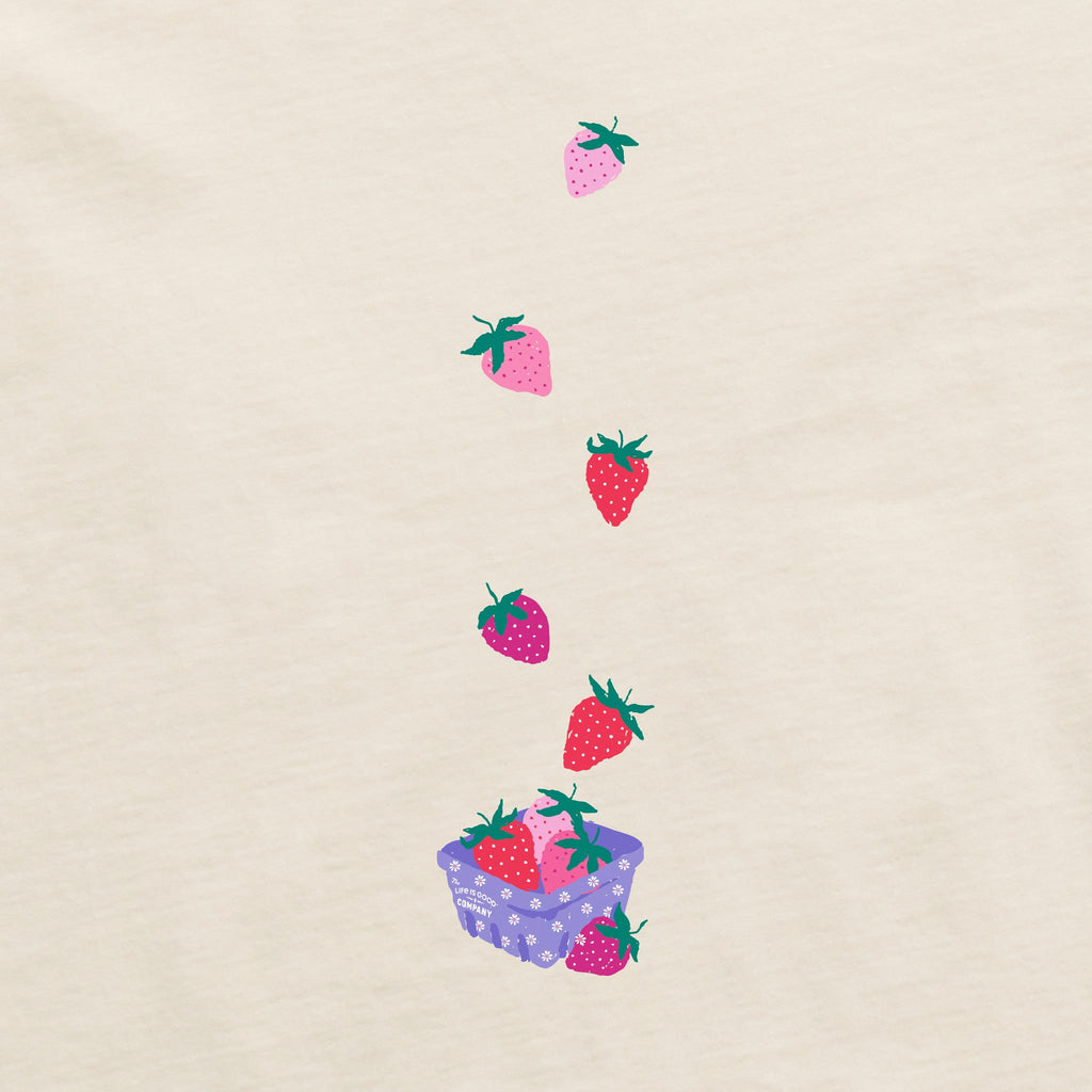 Women's That's My Jam Strawberries Long Sleeve Crusher Boxy product image 3