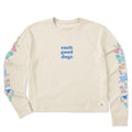 Women's Such Good Dogs Long Sleeve Crusher Boxy Tee product image 1