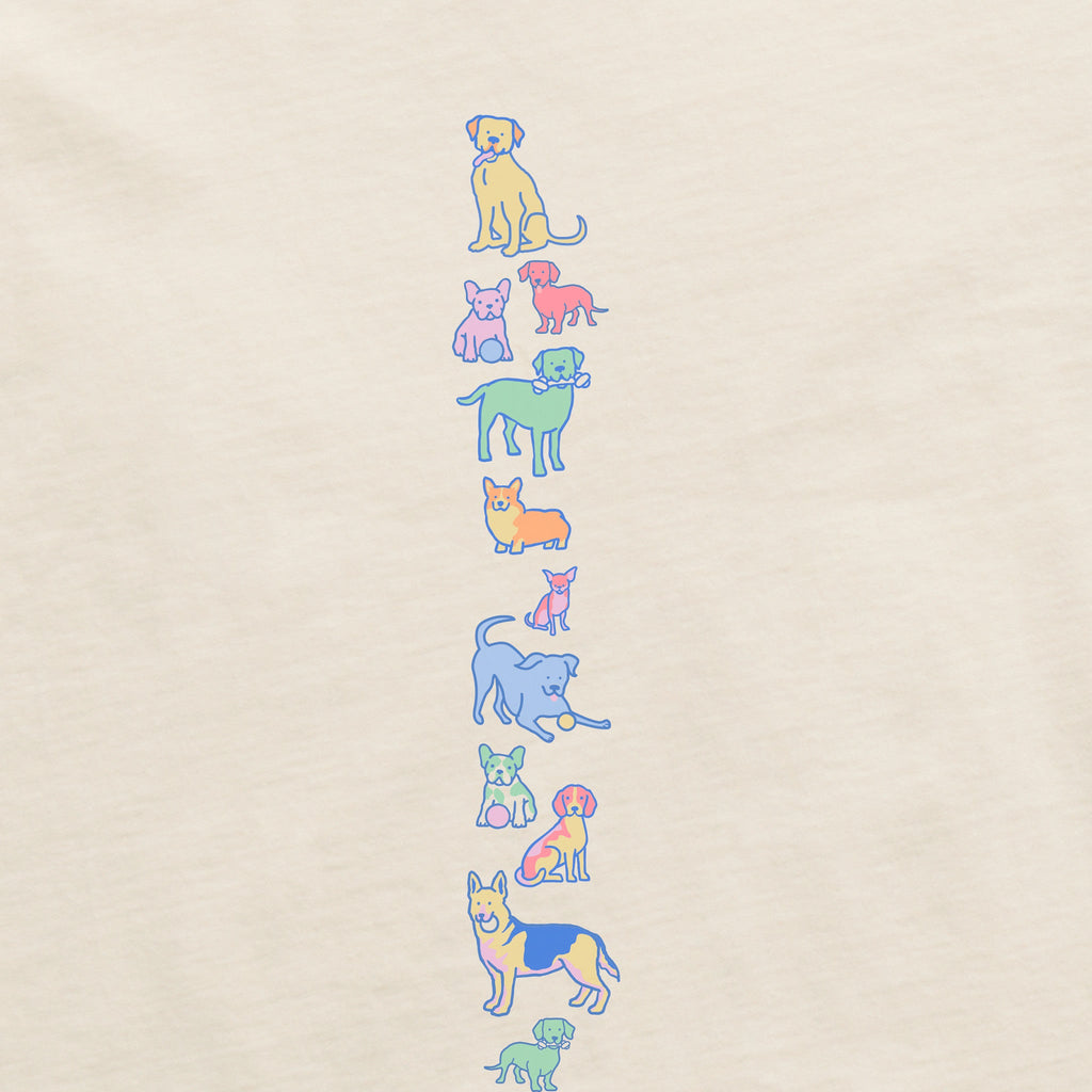 Women's Such Good Dogs Long Sleeve Crusher Boxy Tee product image 3