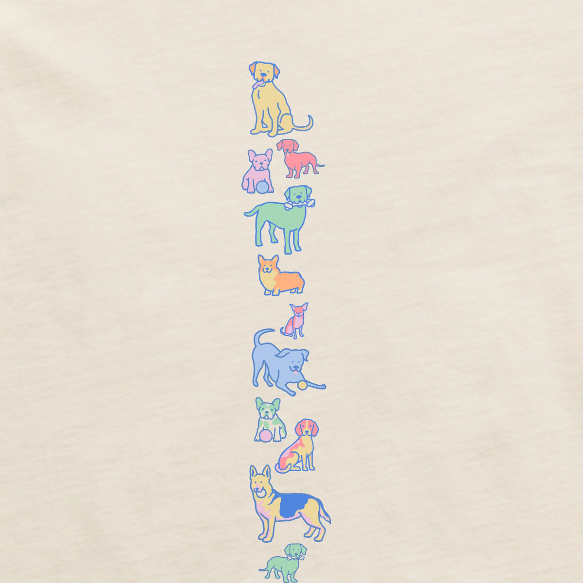 Women's Such Good Dogs Long Sleeve Crusher Boxy Tee product image 3