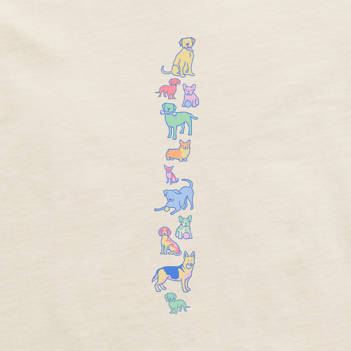 Women's Such Good Dogs Long Sleeve Crusher Boxy Tee product image 4