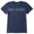 Women's Floral Frames Short Sleeve Crusher Tee product image 1