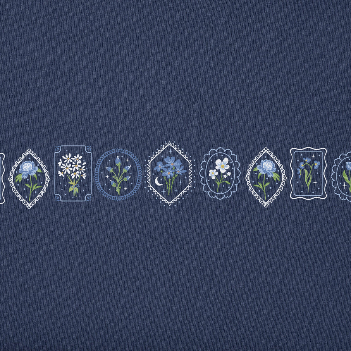 Women's Floral Frames Short Sleeve Crusher Tee product image 2