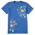 Women's Floral Vines Short Sleeve Crusher Tee product image 1