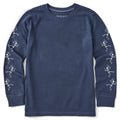 Kids Dancing Skeletons Long Sleeve Crusher Tee product image 1
