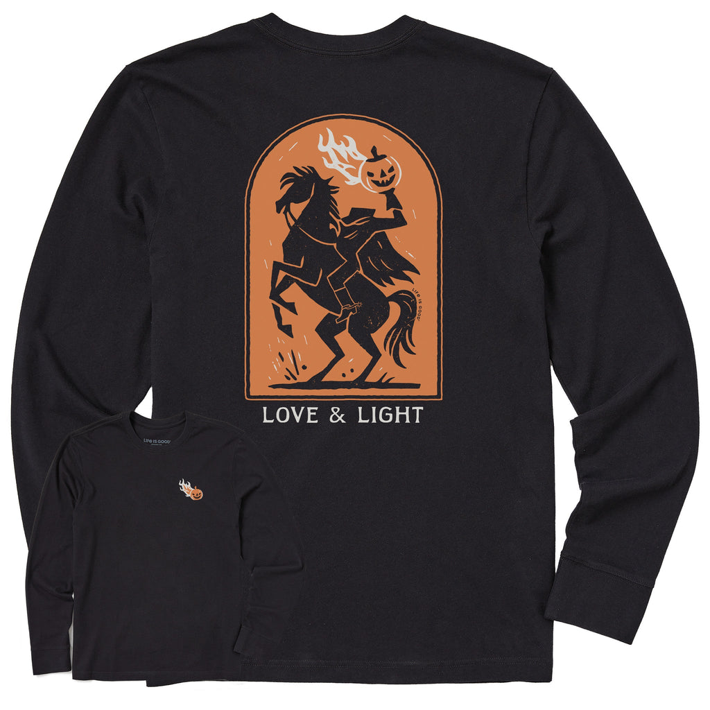 Men's Love and Light Horseman Long Sleeve Crusher Tee product image 1