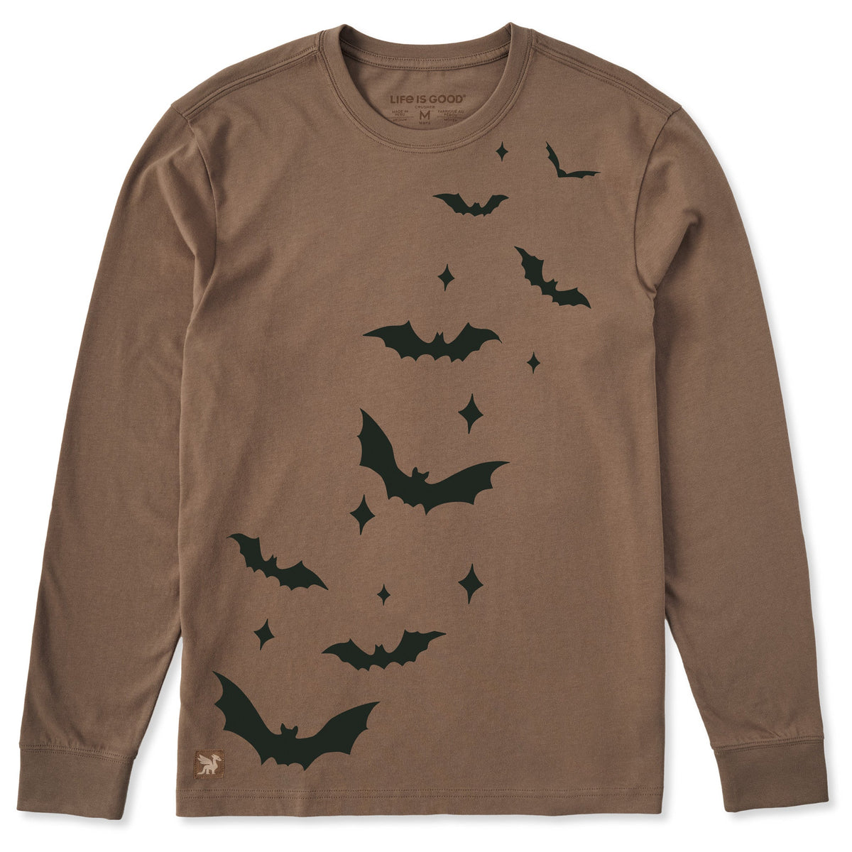Men's Flying Bats Long Sleeve Crusher Tee product image 1