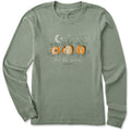 Women's Tis the Season Pumpkins Long Sleeve Crusher Tee product image 1