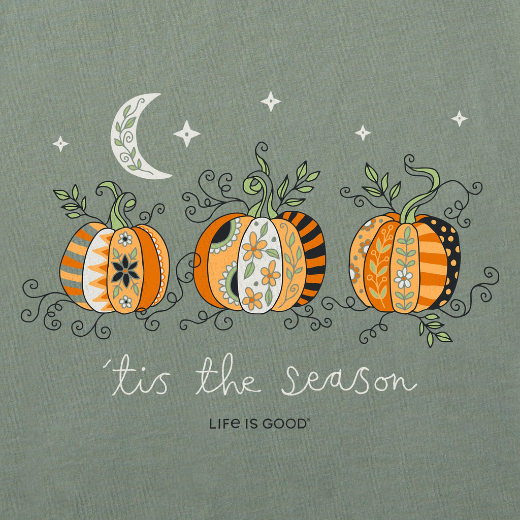 Women's Tis the Season Pumpkins Long Sleeve Crusher Tee product image 2