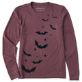 Women's Flying Bats Long Sleeve Crusher Tee product image 1