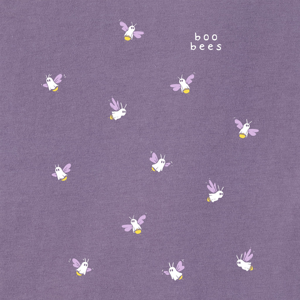 Women's Boo Bees Scatter Long Sleeve Crusher Tee product image 2