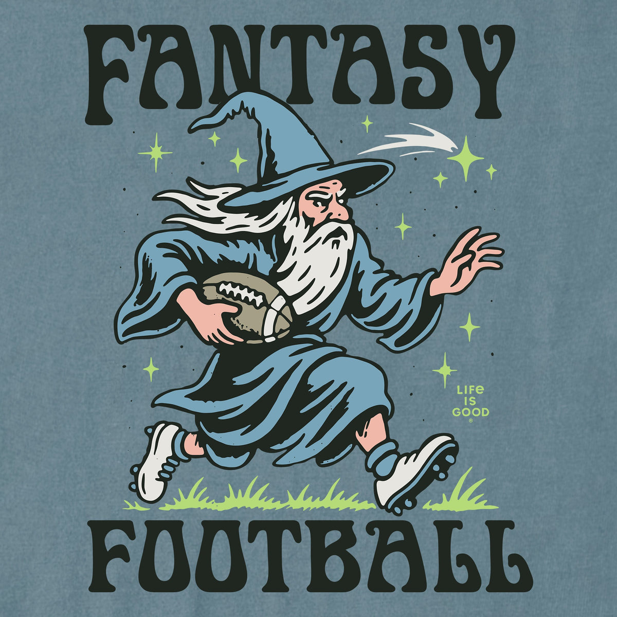 Men's Fantasy Football Rushing Wizard Short Sleeve Tee product image 2