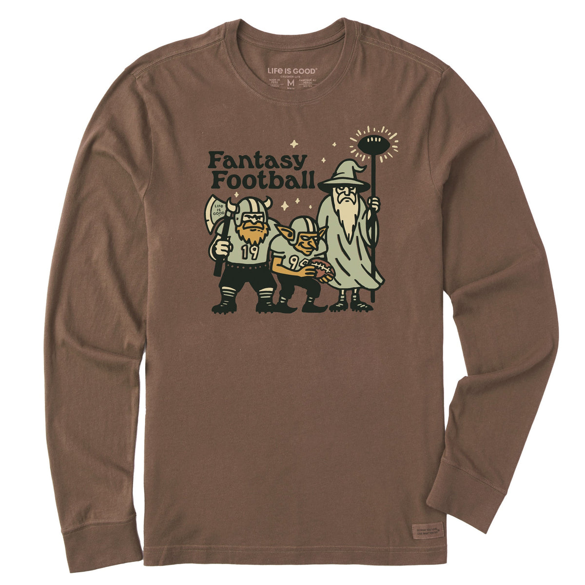Men's Fantasy Football Trio Long Sleeve Crusher Tee product image 1