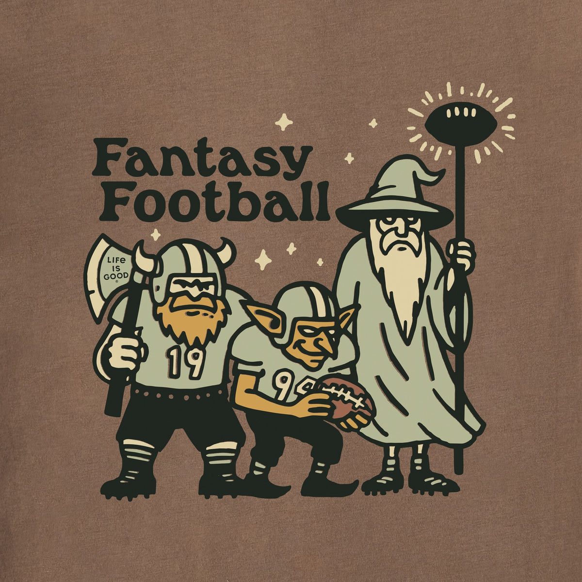 Men's Fantasy Football Trio Long Sleeve Crusher Tee product image 2