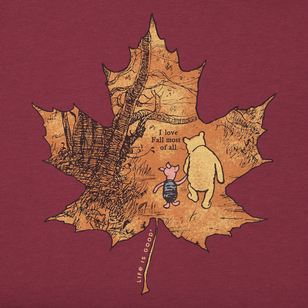 Women's Winnie & P Maple Leaf Long Sleeve Crusher Vee product image 2