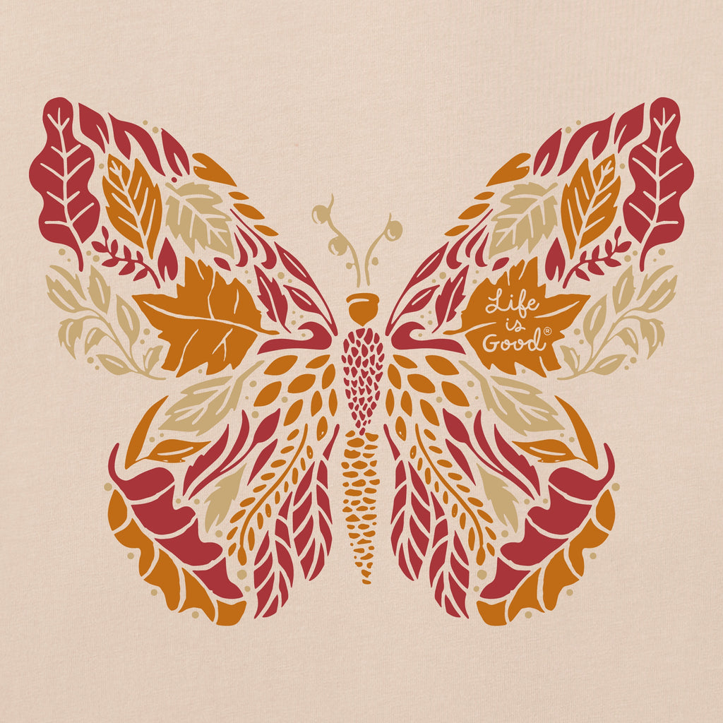 Women's Autumn Butterfly Long Sleeve Crusher Tee product image 2