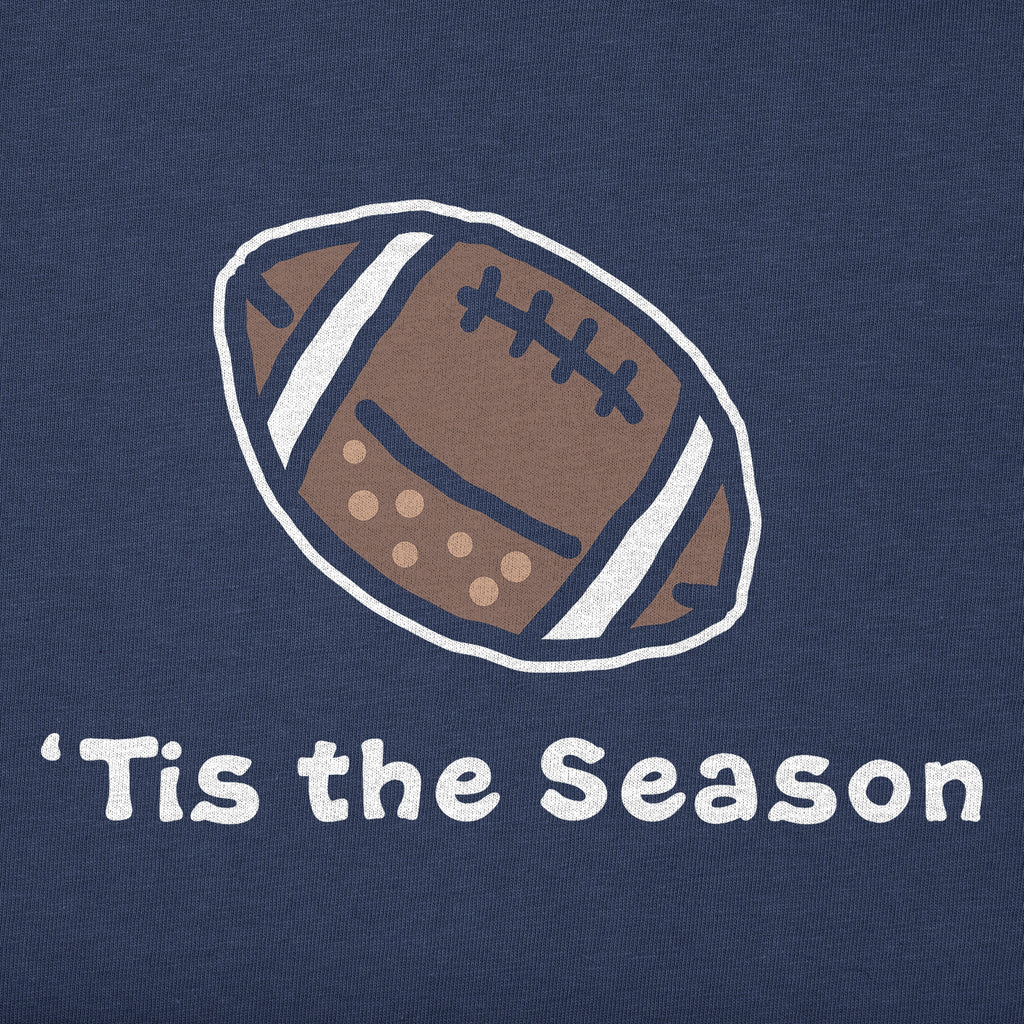 Women's Tis the Season Football Short Sleeve Crusher-LITE product image 2
