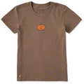 Women's Happy Pumpkin Short Sleeve Crusher Tee product image 1