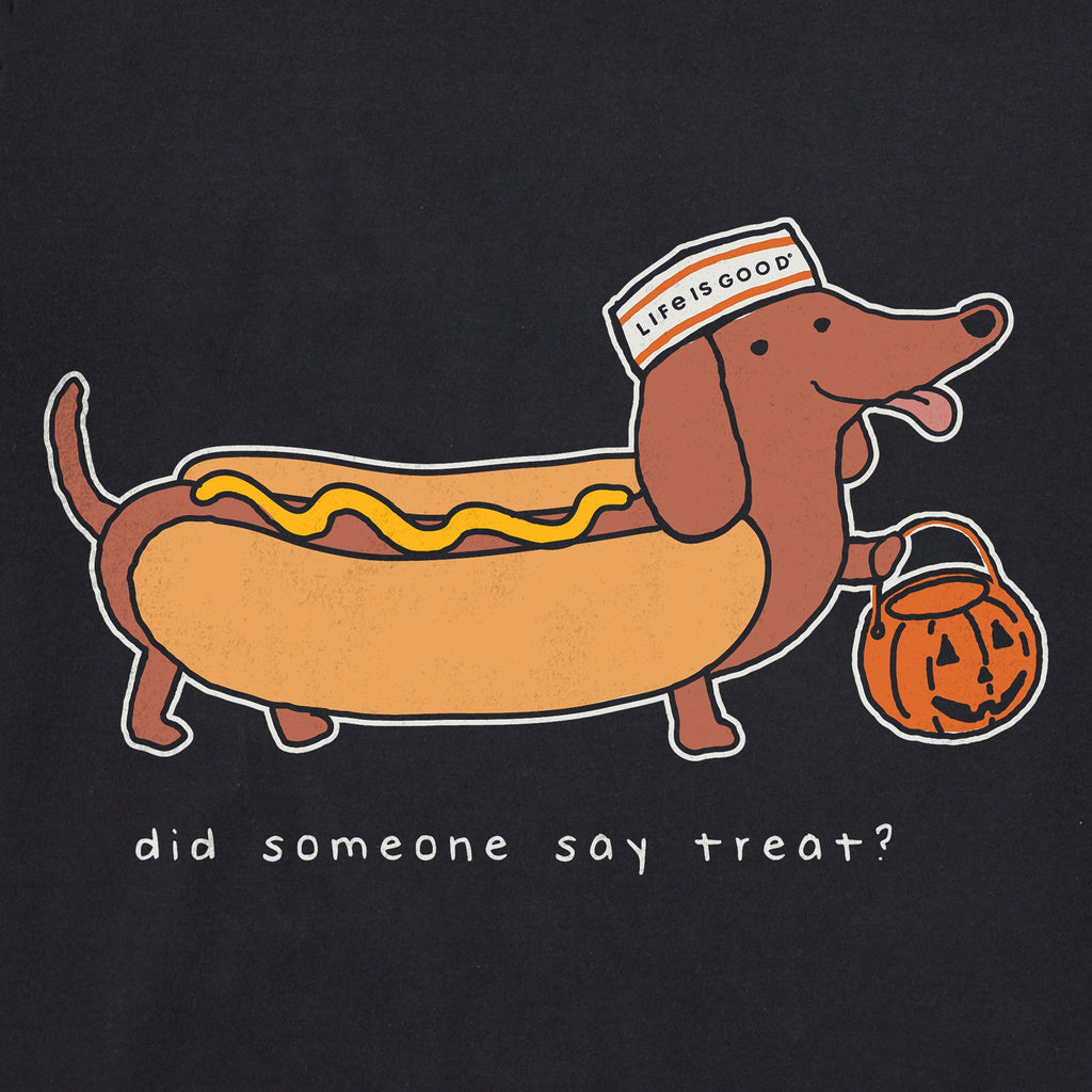 Women's Did Someone Say Treat Dachshund Short Sleeve product image 2