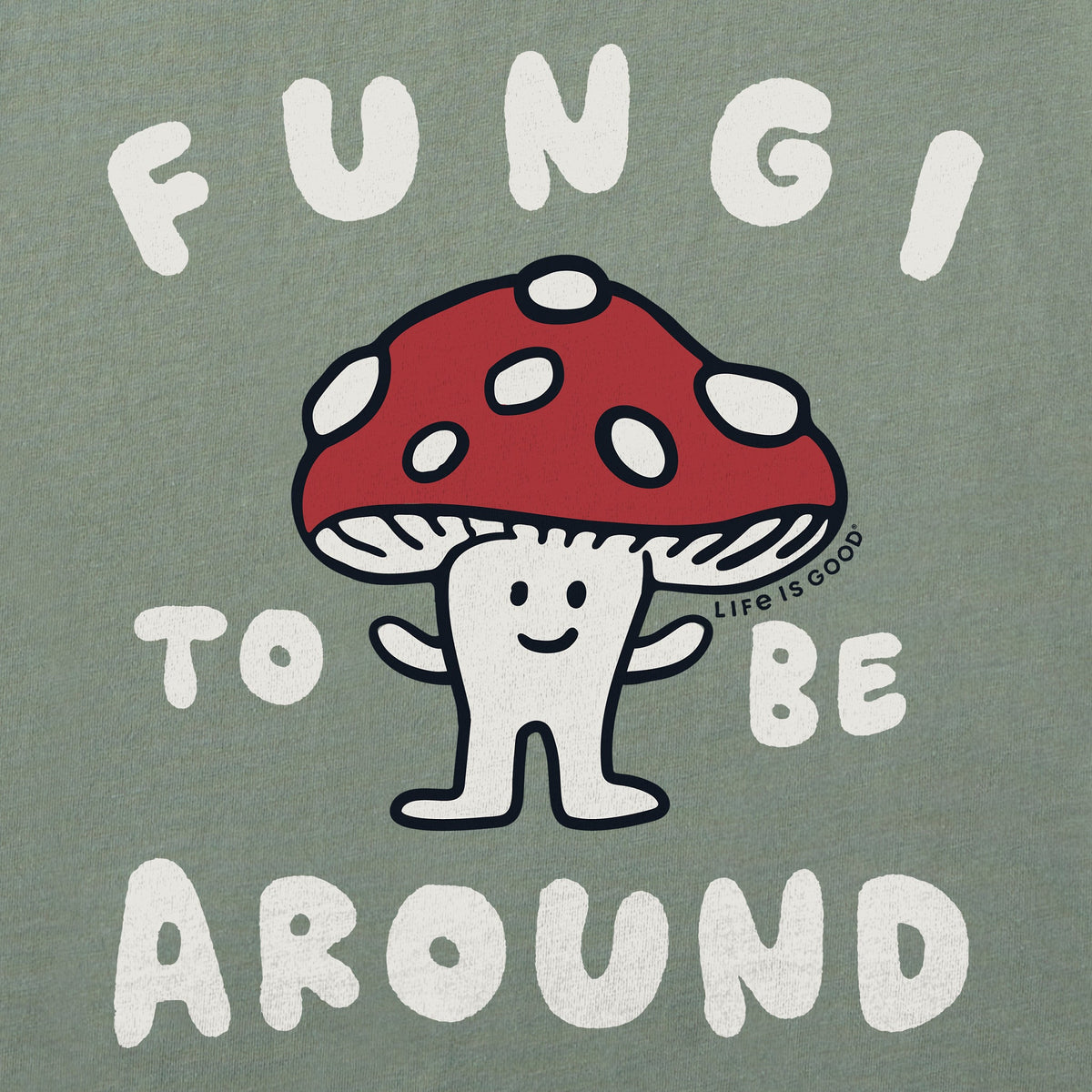 Men's Fungi To Be Around Short Sleeve Crusher Tee product image 2