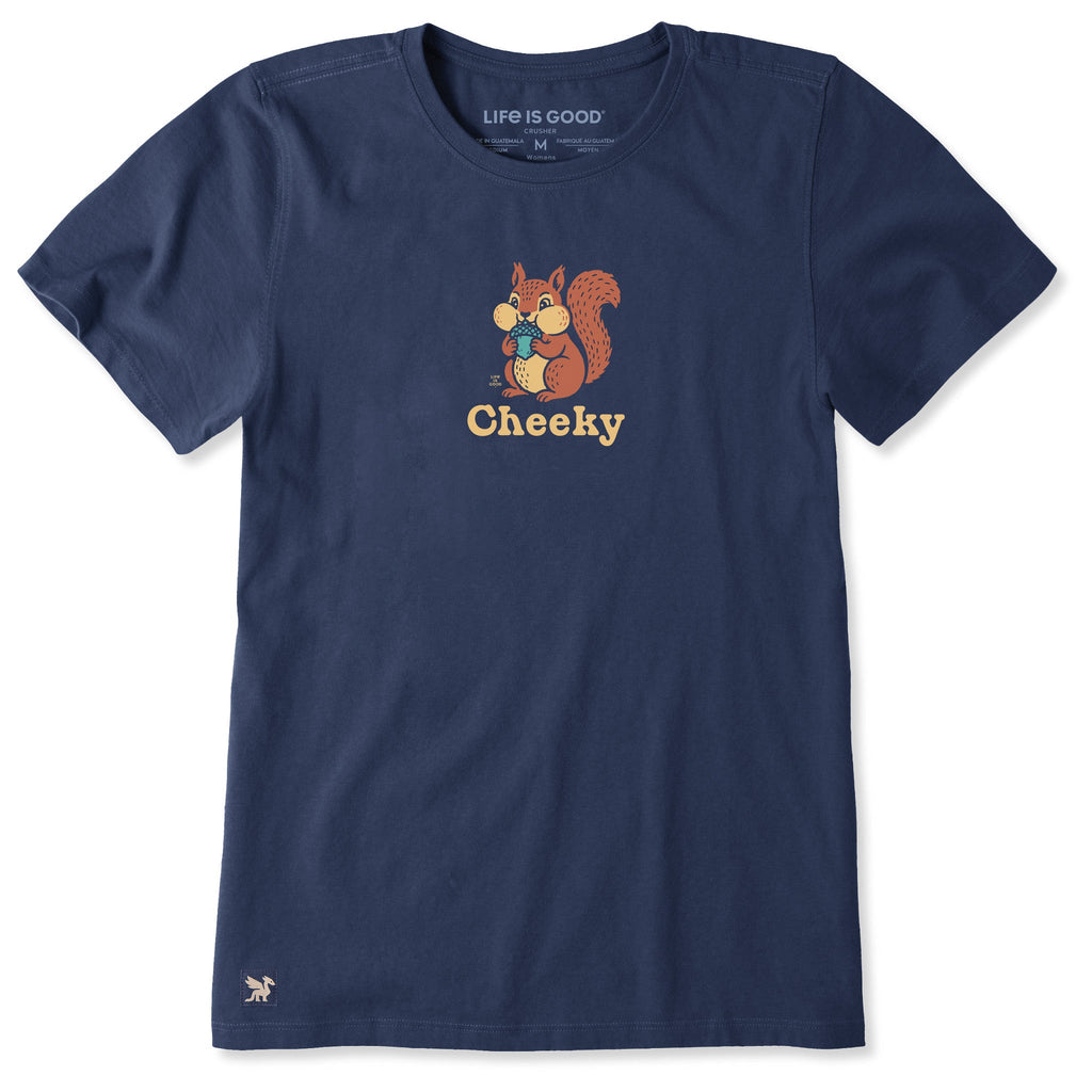 Women's Cheeky Squirrel Short Sleeve Crusher Tee product image 1