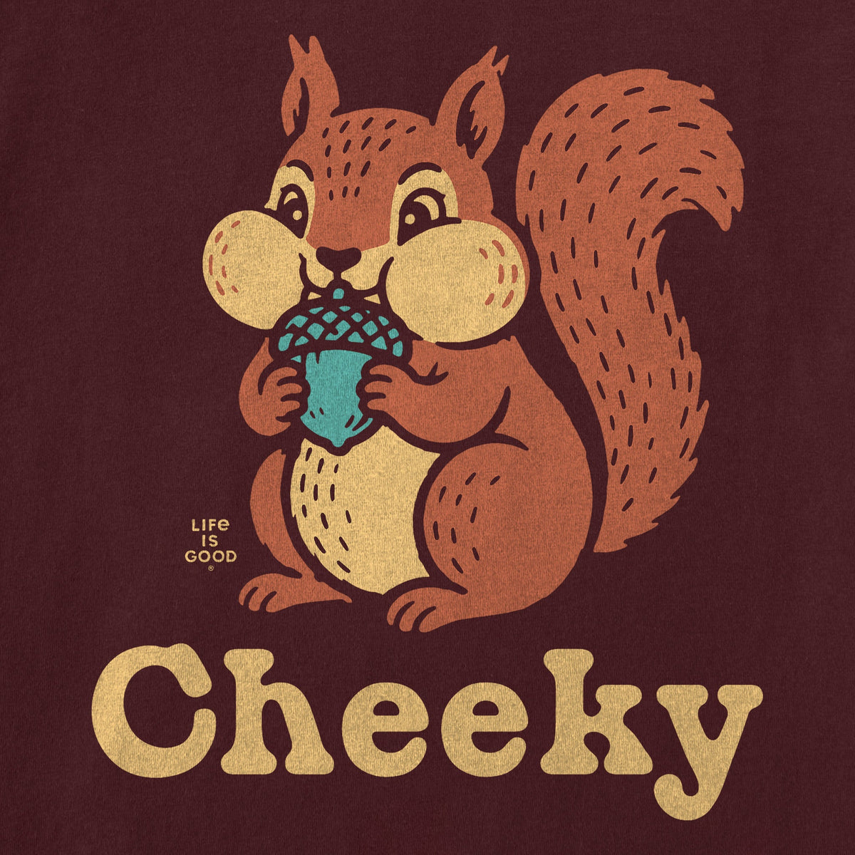 Women's Cheeky Squirrel Short Sleeve Crusher Boxy Tee product image 2