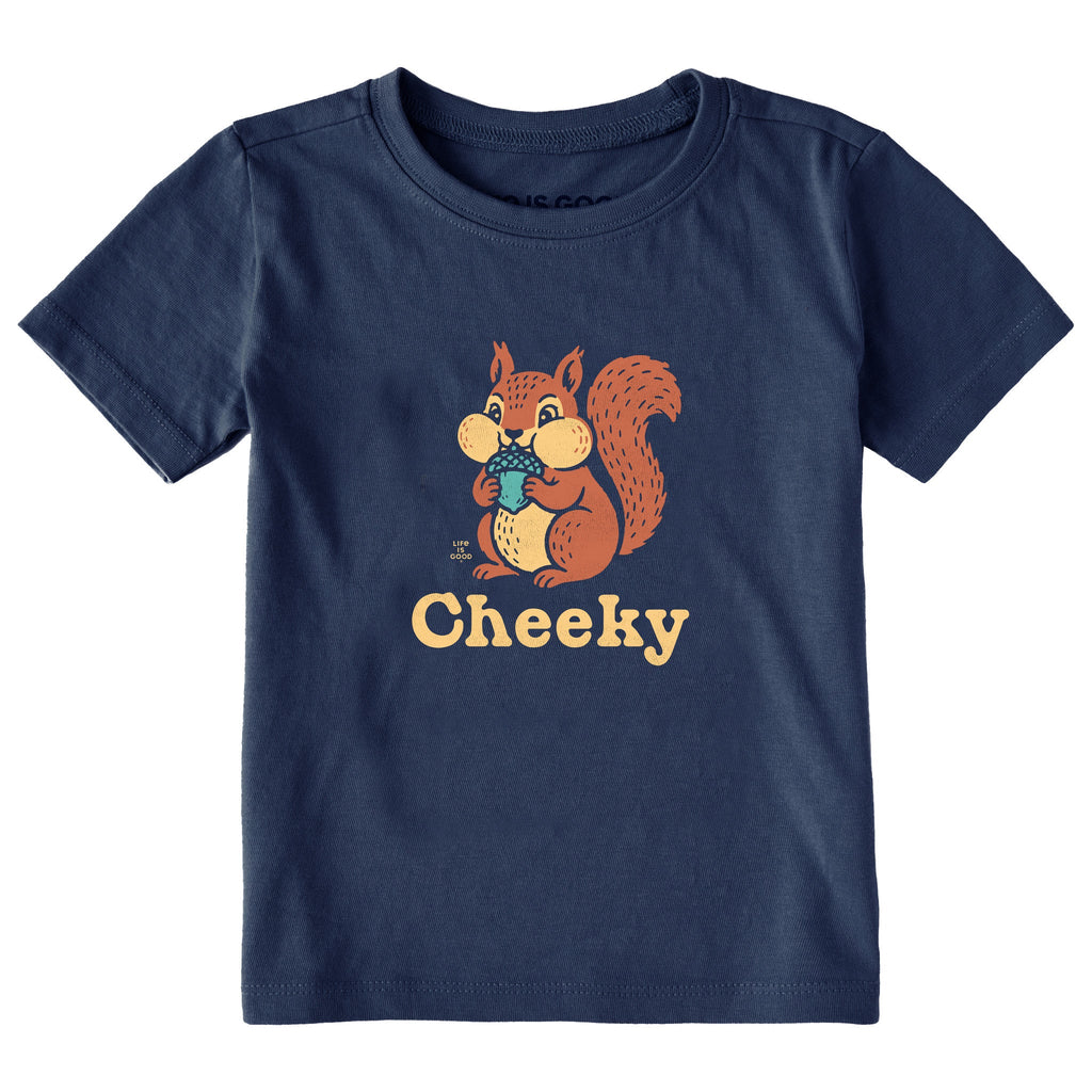 Toddler Cheeky Squirrel Short Sleeve Crusher Tee product image 1
