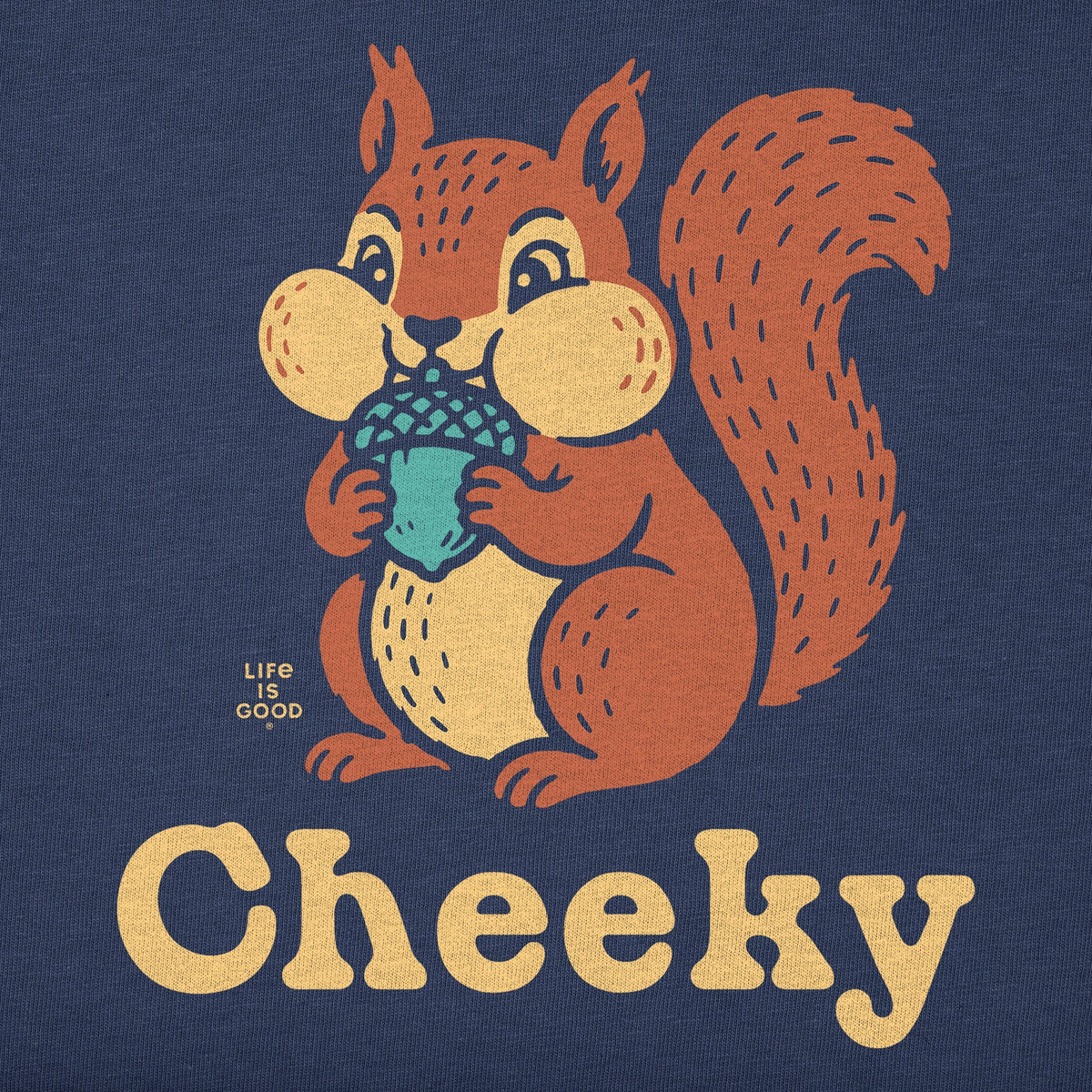Toddler Cheeky Squirrel Short Sleeve Crusher Tee product image 2